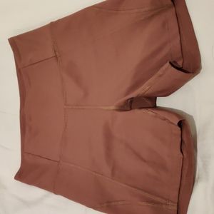 Girlfriend collective high rise run short - Small - Acorn